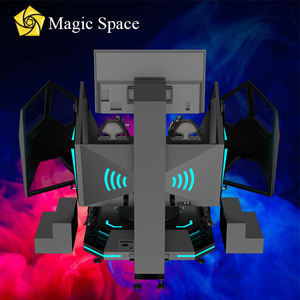 9D Dinosaur Paradise <span class=keywords><strong>VR</strong></span> Gatling Simulator Machine de jeu d'arcade d'intérieur avec verre et métal pour un usage professionnel - Product Image 6