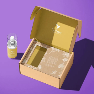 Caja de Regalo Personalizada de Cartón Rígido Ecológico, Papel de Arte Impreso, Cajas de Embalaje de Cosméticos de Lujo para Perfumes y Productos para el Cuidado de la Piel - Product Image 3