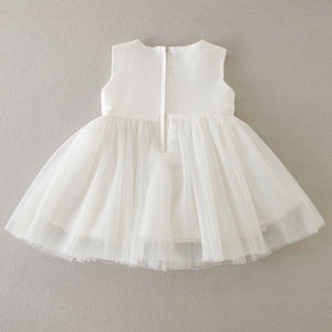 Vestido de bautismo elegante <span class=keywords><strong>para</strong></span> niñas pequeñas, encaje de lujo, hermoso vestido blanco <span class=keywords><strong>para</strong></span> niñas, bonito vestido de <span class=keywords><strong>bautizo</strong></span>, moda Formal, nuevo diseño - Product Image 3