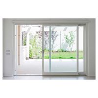Fenêtre coulissante moderne en PVC avec moustiquaire intégrée pour projet de rénovation : solution économique et apparence élégante