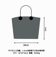Tas Tote Rajut Motif Kotak-kotak Wanita, Tas Belanja Kapasitas Besar, Tas Tangan Korea Motif Titik, Tas Tangan Rajut Bergaris, Tas Belanja Dengan Logo