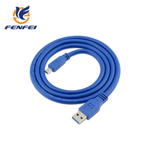 USB 3.0 Data <b>Cable</b> Male B Male 1m 3A Fast Charging Pure Copper Braid Shielding PVC Jacket Tinned Copper Conductor for <b>Camera</b> Use - Product Image 3