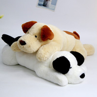 Boneka Anjing Besar Berbintik-bintik yang Dapat Direbahkan, Isi Kapas PP, Bantal Panjang untuk Dekorasi Kamar Anak dan Hadiah yang Nyaman