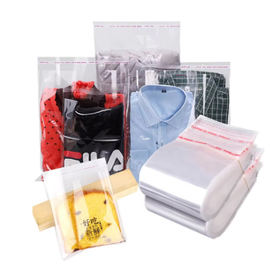 Sacs d'emballage en plastique transparent personnalisés pour <span class=keywords><strong>violoncelle</strong></span> adhésif auto-scellé OPP pour chaussures bonbons vêtements-utilisation polyvalente - Product Image 3