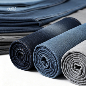 Tela Mezclilla Azul SIXCOTTON 10.5oz <span class=keywords><strong>TC</strong></span>, 50/50 Algodón Poliéster, 180cm, Sarga Derecha, Tejido OE para Jeans y Pantalones - Product Image 3