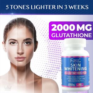 Cápsulas Blanqueadoras de Piel Premium, Favorecen la Eliminación de Cicatrices de Acné, Tratamiento de Hiperpigmentación, Suplemento de Extracto Blanqueador de Piel - Product Image 5