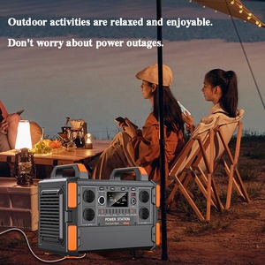 สถานีพลังงานแสงอาทิตย์สำหรับใช้ในบ้าน 1000W 2000W 2500W 110V 220V สถานีจ่ายไฟแบบพกพาสำหรับใช้งานกลางแจ้ง - Product Image 1