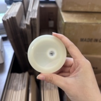 Gobelet boule à neige 16oz 20oz, type tasse à cola, avec couvercle de type bocal Mason, bouchon en silicone à trou unique, anti-fuite, avec joint plat et couvercle à paille