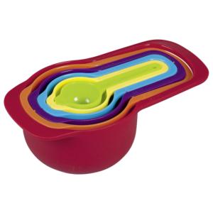 Matryoshka <b>Measuring</b> <b>Spoon</b> Set 6 Pieces Nesting Colorful Kitchen Tools - Product Image 1