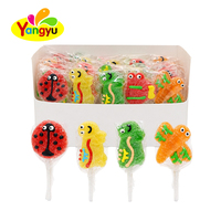 Displaydoos Insecten Gummy Lollies Individueel Verpakt Kindersnoepjes