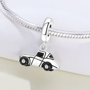Original white copper <b>bead</b> <b>bracelet</b> - DIY car pendant jewelry, a personalized accessory suitable for both men and women - Product Image 2