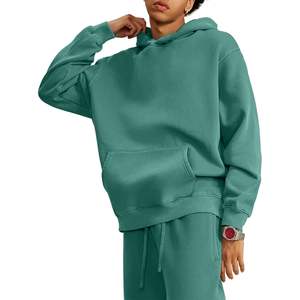 2025 hommes surdimensionné pull à capuche coton lourd Vintage lavé à l'acide Style Streetwear pour collège décontracté et Couples - Product Image 5