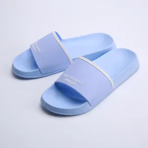 Großhandel EVA Injection Badezimmer Dusch pantoffeln und Sandalen für Frauen Beach Ladies Summer Embossed PE Slippers