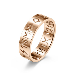 Bague <span class=keywords><strong>Boussole</strong></span> Viking Vegvisir Homme Acier Inoxydable Runes Nordiques Anneau Bijoux Gros Fabricant Personnalise Cadeau - Product Image 4