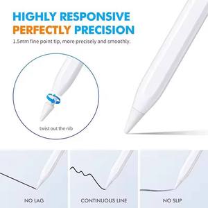ปากกาสไตลัสปากกาดินสอ USB-C แบบหน้าจอสัมผัสสำหรับ iPad pencil USB C Palm rejection การวาดภาพสำหรับ iPad M3 M4 - Product Image 5