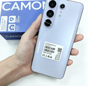 โทรศัพท์เกมมิ่ง Camon 50 Pro 5G หน่วยประมวลผล 12 คอร์ กล้อง 108MP หน้าจอ LED 120Hz แรม 16GB พื้นที่เก็บข้อมูล 1TB ชาร์จเร็ว โครงโลหะ - Product Image 1