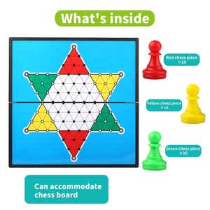 Bán buôn nhựa trung quốc cờ vua cờ vua trò chơi thiết lập cho cha-con chơi tương tác - Product Image 6