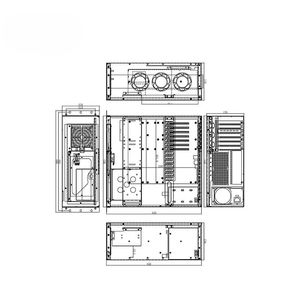 Ordinateur industriel visuel KTB Advantech IPC-510T, unité centrale de contrôle industriel 4U 19'', PC industriel quasi-système - Product Image 2