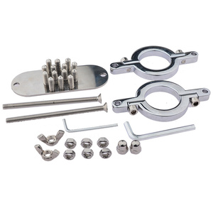 Hodenfesselung für Männer BDSM CBT-Spielzeug Edelstahl Hodenstrecker Penisringe Sexspielzeug für Männer Penis- und Hodenstrecker - Product Image 6