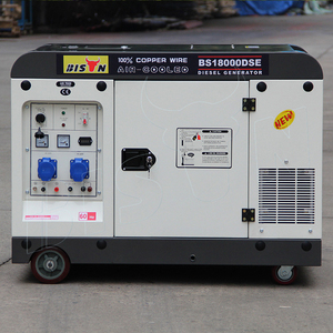 เครื่องกำเนิดไฟฟ้าจีน 11 กิโลวัตต์ 10 กิโลโวลต์แอมแปร์ 10kva 10kw เฟสเดียว แบบเงียบ รุ่น BS12000DSE - Product Image 2