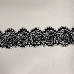 Vente en gros de dentelle à cils Chantilly française magnifique pour vêtements LT2803B - Product Image 5
