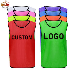 Gilet da allenamento personalizzato per la squadra di calcio Scrimmage sport Pinnies maglie per adulti giovani basket da calcio bavaglini da calcio - Product Image 2
