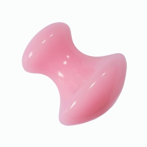 Cute Pink Resin Mushroom Massage Head Portable Manual Acupressure Stick for Face & Body Gift-ready Beauty Tool Factory Direct - Product Image 5