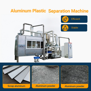 Línea de Separación de Plástico y Aluminio Ecológica de Bajo Contenido de Polvo para Reciclaje de Residuos de Embalaje, en Oferta, con Garantía de un Año - Product Image 1