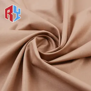 Özelleştirilmiş düz stil 80% polyester 20% rayon boyama tr dokuma arap astar kumaş