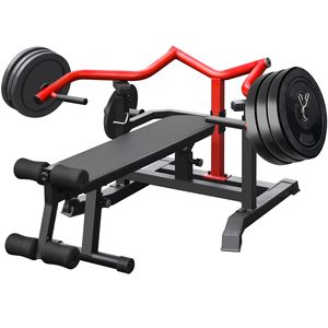 Panca Multifunzione per Fitness con Telaio in Acciaio Stabile, Attrezzatura da Palestra per <span class=keywords><strong>Casa</strong></span> - Product Image 1