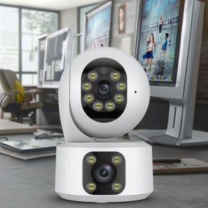 Cámara IP de doble lente 4MP Visión nocturna Gran angular Interior Exterior Mini tarjeta SD 1 año - Product Image 3