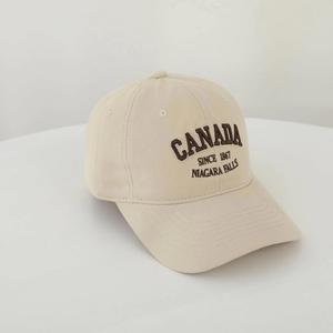 Casquette de baseball unisexe non structurée en coton 100% à 6 panneaux, douce, avec broderie 3D Canada, pour adulte, vente en gros, usine BSCI - Product Image 2