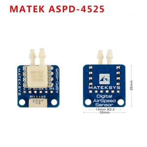 MATEK ASPD-4525 เซ็นเซอร์วัดความเร็วลมพลาสติก ตัวควบคุมการบิน สำหรับเด็กอายุ 14 ปีขึ้นไป สำหรับยานพาหนะบังคับวิทยุ - Product Image 2