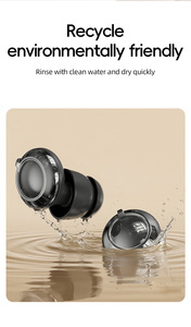 سدادات أذن سيليكونية قابلة للاستبدال EP235، سدادات أذن سيليكونية لتقليل الضوضاء، سدادات أذن مخصصة لإلغاء الضوضاء للحفلات الموسيقية - Product Image 3