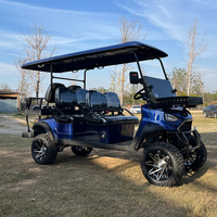 48v 5kw 6 places Atv électrique Utv quatre roues tourisme voiture de patrouille voiture de golf voiturette