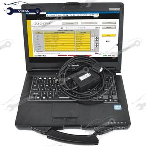 Outils de diagnostic pour chariots élévateurs JUDIT-4 Jungheinrich, kit de scanner de diagnostic Judit Incado Box Judit 4.38 Plus, ordinateur portable CF53 - Product Image 1