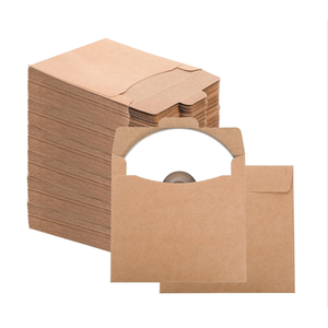Carta bianca CD + DVD maniche <span class=keywords><strong>porta</strong></span> busta con manicotti di <span class=keywords><strong>plastica</strong></span> per finestra a disco per CD - Product Image 3