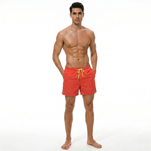 Wholesale <b>Men's</b> Polyester Shorts Hawaiian Sport Beach <b>Trunks</b> Geometric Animal Waterproof Maternity Swimming TrunksDDP shipping - Product Image 1