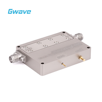 Gwave SMA Femelle 28dB Gain 5dB Bruit Figure 50KHz-20GHz 50 Ohm Amplificateur à faible bruit (LNA) Modèle LNA-50K20G-G28-P15 Amplificateurs RF