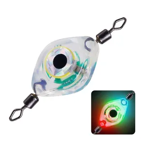 Wholesale Underwater Fishing Light Fish Lure With Double Swivels Deep Sea Fish Collecting LED Lamp