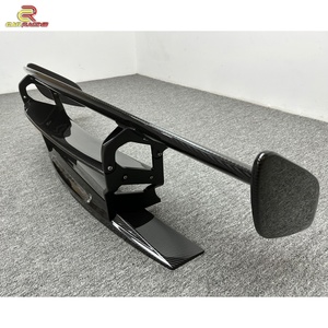Black Series Style Dry Carbon Fiber <b>Rear</b> <b>Spoiler</b> for Mercedes Benz AMG GT GTC GTS 2015-2019 <b>Rear</b> Wing Carbon Car Parts - Product Image 3