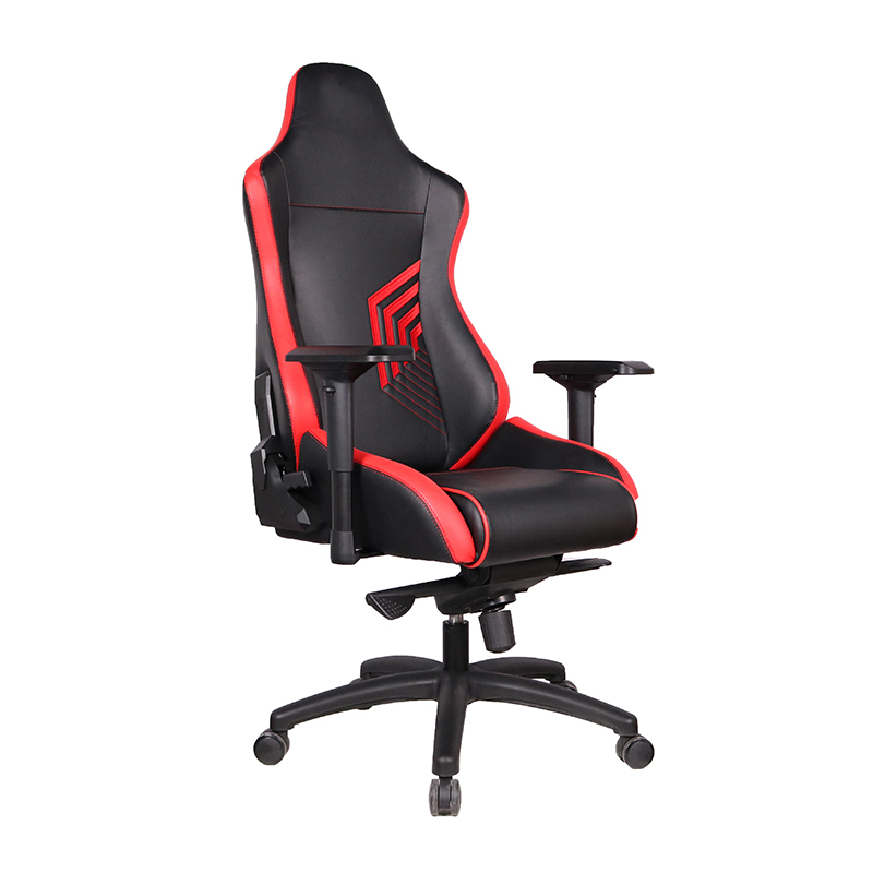 OEM PC Adjustable Ergonomic custom red game chair PU leather for computer game