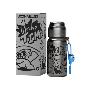 Uoohalittles Phim Hoạt Hình Cách Nhiệt Cup Với Dây Kéo Nắp Cho Nước Uống Thuận Tiện Cốc Bằng Thép Không Gỉ Cho Sinh Viên - Product Image 5