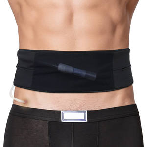 PD kateter Transfer seti tutucu nefes Peritoneal diyaliz kemer ile örgü kese boru mide kadın erkek yetişkinler siyah - Product Image 1