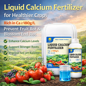 Fertilizante Líquido de Calcio de Alta Concentración Ca ≥180g/L <span class=keywords><strong>para</strong></span> Árboles <span class=keywords><strong>Frutales</strong></span>, Previene la Podridad del Tallo, Mejora la Firmeza, Aplicación <span class=keywords><strong>Foliar</strong></span> - Product Image 2