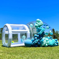 Popup géant gonflable bulle maison étoile conception bulle dôme jardin graduation ballon bulle maison PVC