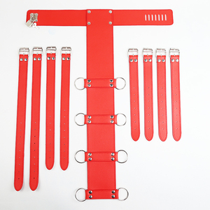 Arnés Corporal Ajustable de Cuero para BDSM, Juguete Sexual, Juego de Roles, Sujeción de Brazos, Esposas de Bondage para Espalda, Correa de Restricción, Equipo de Bondage - Product Image 1