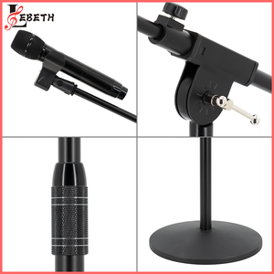 MJ-738 <span class=keywords><strong>Microphone</strong></span> Đứng <span class=keywords><strong>Pro</strong></span> Âm Thanh Nhiệm Vụ Nặng Nề Thép Có Thể Điều Chỉnh <span class=keywords><strong>Microphone</strong></span> Đứng - Product Image 5