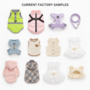 Chaleco de mezclilla lavada sin mangas con cuello acanalado para perro, ropa para mascotas OEM, chaleco con broche metálico y etiqueta en blanco - Product Image 4