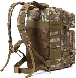 Custom Outdoor Sport Waterproof Hiking Survival Bag Black Camouflage Hunting Tactical <b>Backpack</b> - Product Image 3